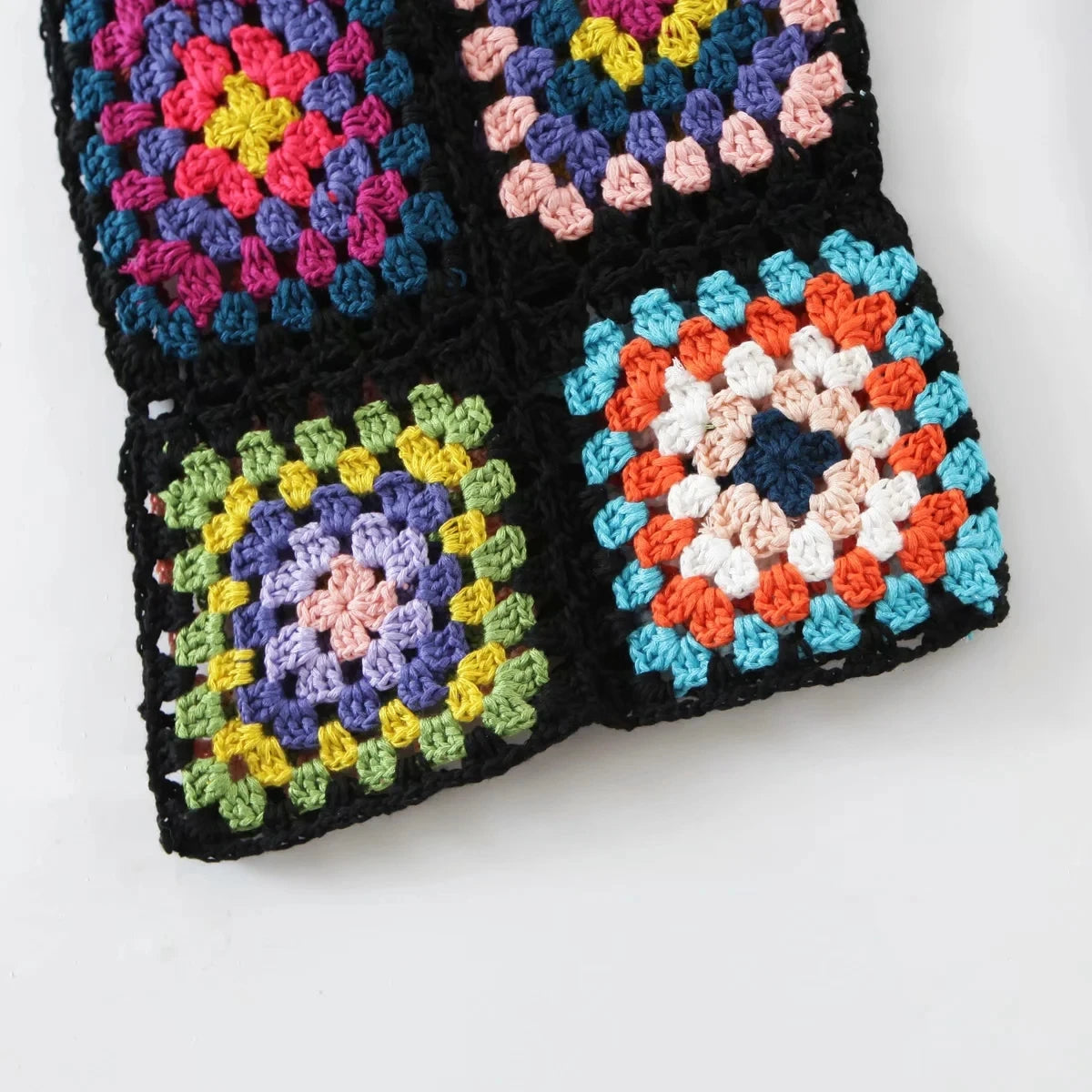 Crocheted Trousers Straight Hand Made High Quality