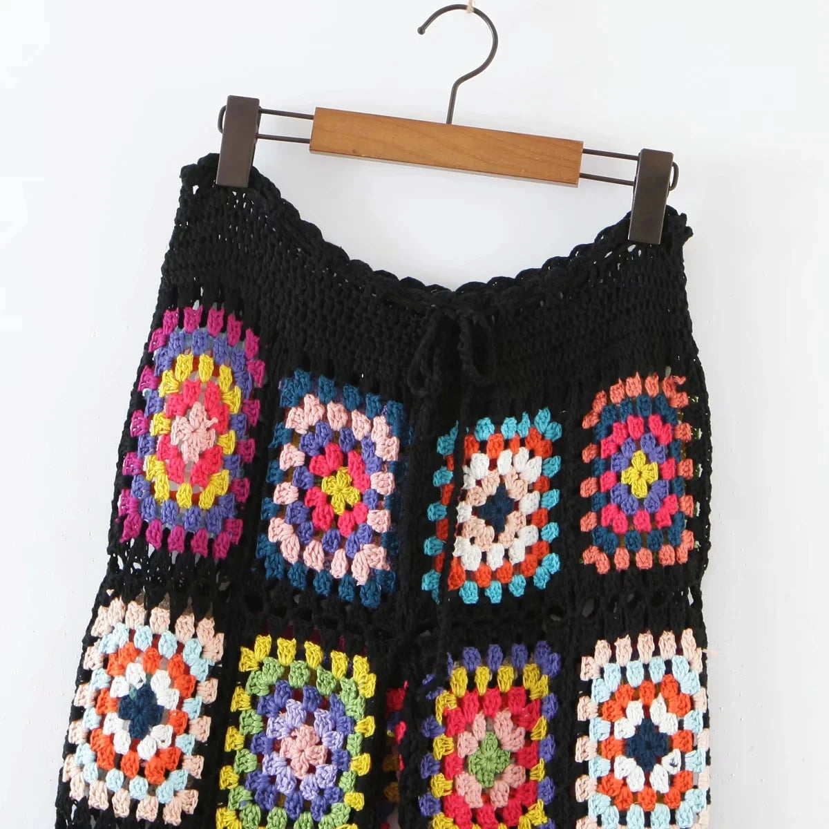 Crocheted Trousers Straight Hand Made High Quality