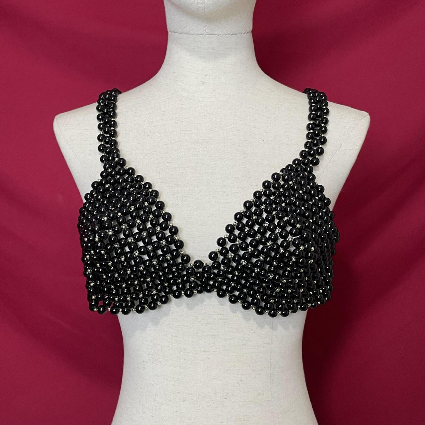 Pearl Sexy Bra Women Sling